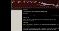 Desktop Screenshot of ekindream.net